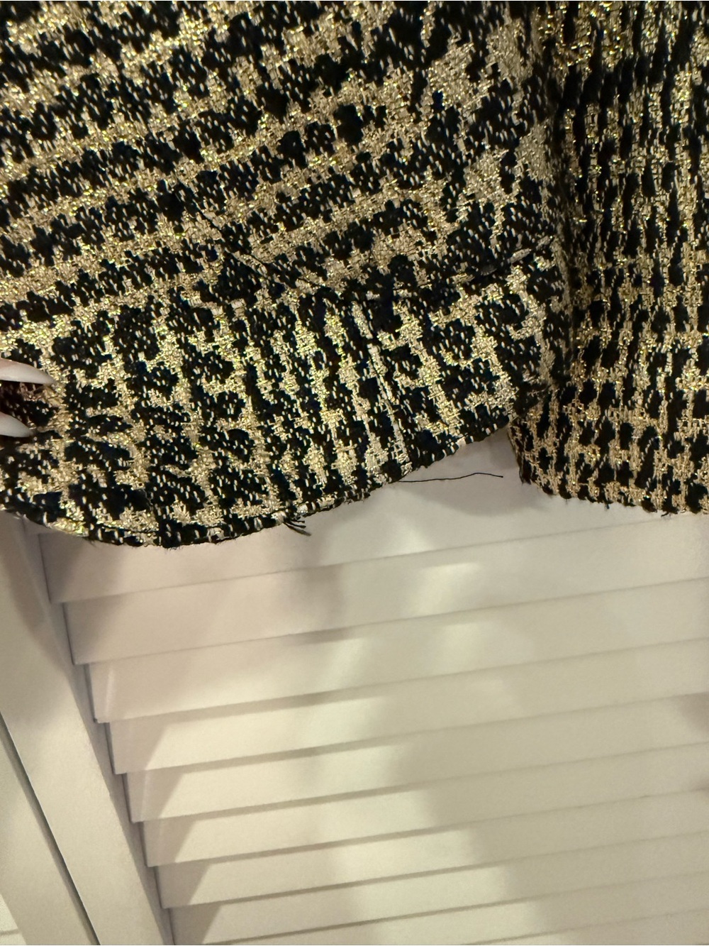 NWT Smythe Black and Cream Blazer - Picture 10 of 11